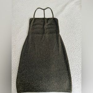 Bodycon reflective dress